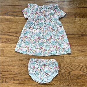 Magnetic Me Floral dress with bloomers